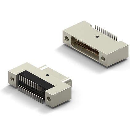 PCB Vertical Dual Row  Surface Mount Metal Shell (Style 26)